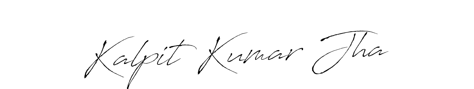 The best way (Antro_Vectra) to make a short signature is to pick only two or three words in your name. The name Kalpit Kumar Jha include a total of six letters. For converting this name. Kalpit Kumar Jha signature style 6 images and pictures png