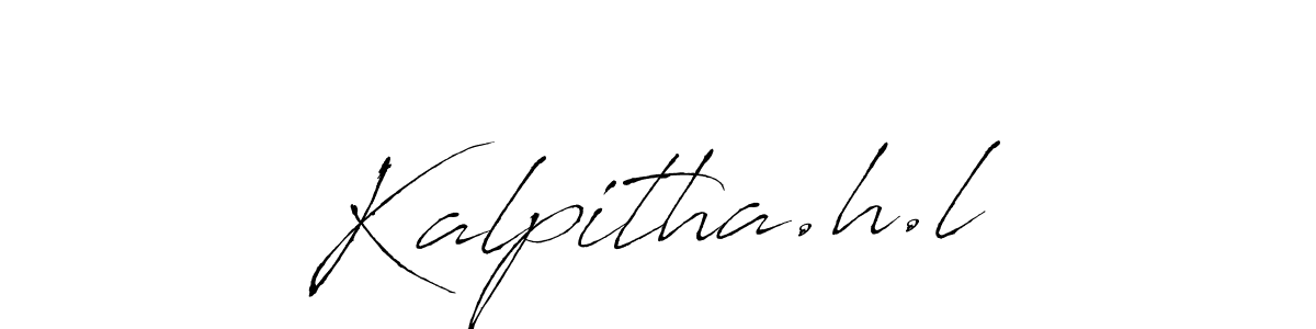 Also You can easily find your signature by using the search form. We will create Kalpitha.h.l name handwritten signature images for you free of cost using Antro_Vectra sign style. Kalpitha.h.l signature style 6 images and pictures png