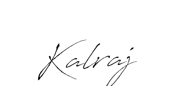 How to make Kalraj signature? Antro_Vectra is a professional autograph style. Create handwritten signature for Kalraj name. Kalraj signature style 6 images and pictures png
