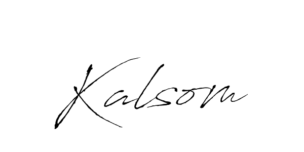 How to Draw Kalsom signature style? Antro_Vectra is a latest design signature styles for name Kalsom. Kalsom signature style 6 images and pictures png