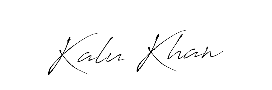 Kalu Khan stylish signature style. Best Handwritten Sign (Antro_Vectra) for my name. Handwritten Signature Collection Ideas for my name Kalu Khan. Kalu Khan signature style 6 images and pictures png