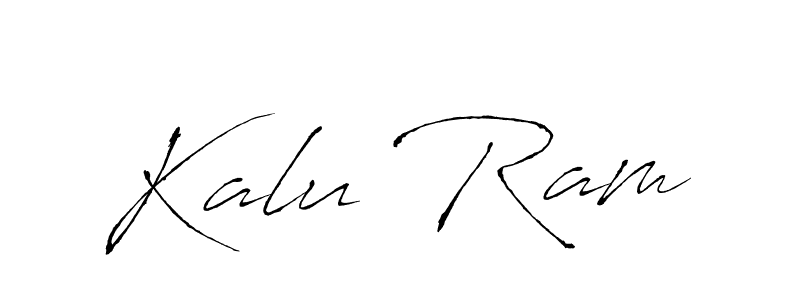 It looks lik you need a new signature style for name Kalu Ram. Design unique handwritten (Antro_Vectra) signature with our free signature maker in just a few clicks. Kalu Ram signature style 6 images and pictures png