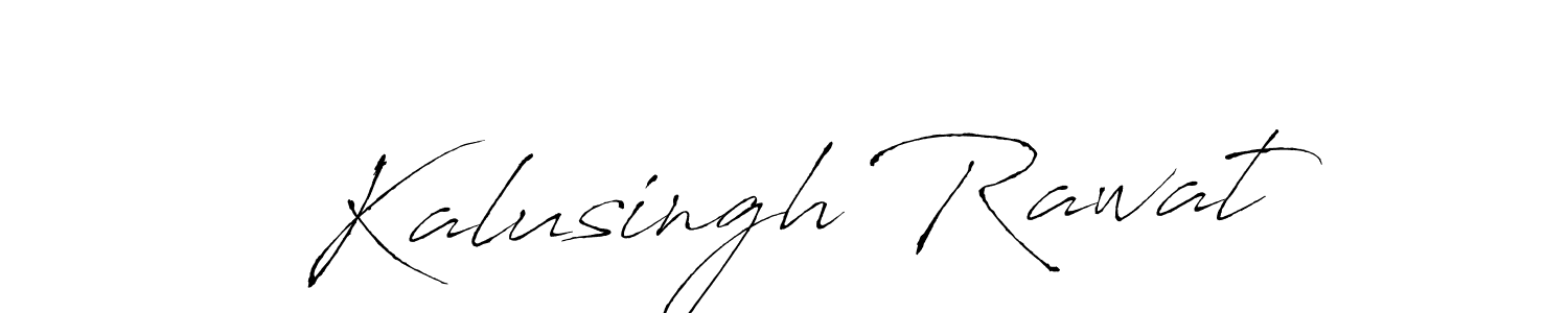 Also we have Kalusingh Rawat name is the best signature style. Create professional handwritten signature collection using Antro_Vectra autograph style. Kalusingh Rawat signature style 6 images and pictures png
