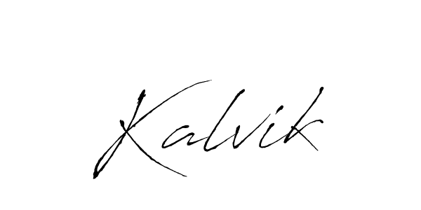 How to Draw Kalvik signature style? Antro_Vectra is a latest design signature styles for name Kalvik. Kalvik signature style 6 images and pictures png