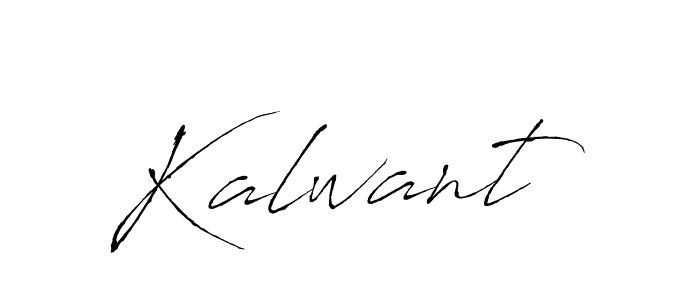 How to make Kalwant name signature. Use Antro_Vectra style for creating short signs online. This is the latest handwritten sign. Kalwant signature style 6 images and pictures png