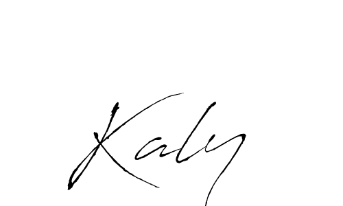 Similarly Antro_Vectra is the best handwritten signature design. Signature creator online .You can use it as an online autograph creator for name Kaly . Kaly  signature style 6 images and pictures png