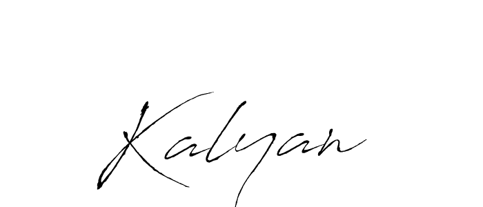 Design your own signature with our free online signature maker. With this signature software, you can create a handwritten (Antro_Vectra) signature for name Kalyan . Kalyan  signature style 6 images and pictures png