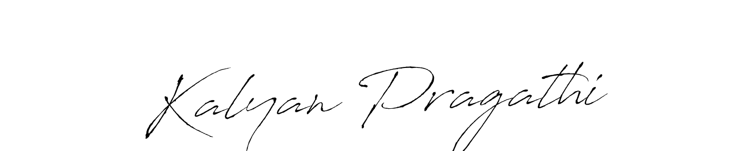 The best way (Antro_Vectra) to make a short signature is to pick only two or three words in your name. The name Kalyan Pragathi include a total of six letters. For converting this name. Kalyan Pragathi signature style 6 images and pictures png