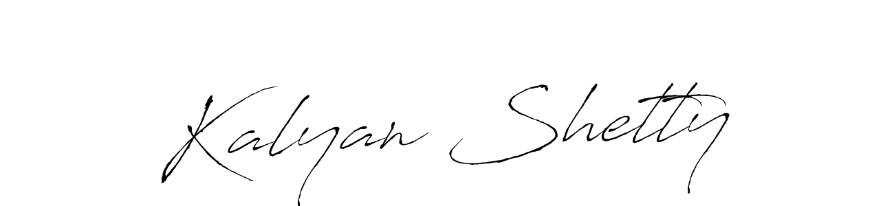 It looks lik you need a new signature style for name Kalyan Shetty. Design unique handwritten (Antro_Vectra) signature with our free signature maker in just a few clicks. Kalyan Shetty signature style 6 images and pictures png