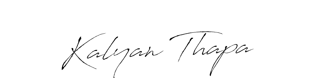 This is the best signature style for the Kalyan Thapa name. Also you like these signature font (Antro_Vectra). Mix name signature. Kalyan Thapa signature style 6 images and pictures png