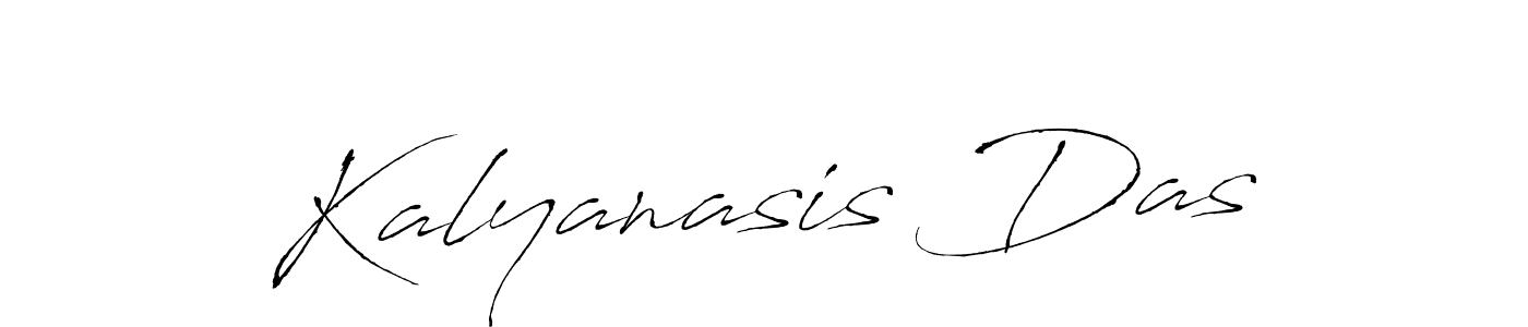 How to make Kalyanasis Das name signature. Use Antro_Vectra style for creating short signs online. This is the latest handwritten sign. Kalyanasis Das signature style 6 images and pictures png