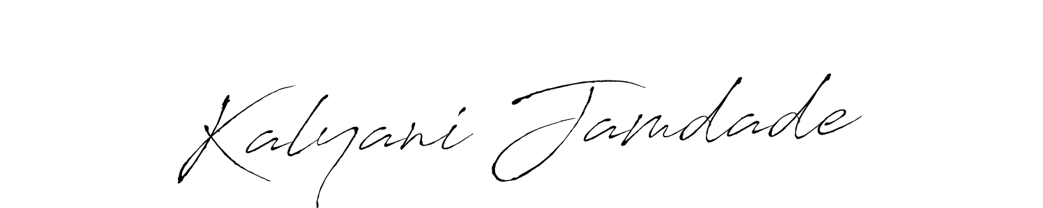 How to Draw Kalyani Jamdade signature style? Antro_Vectra is a latest design signature styles for name Kalyani Jamdade. Kalyani Jamdade signature style 6 images and pictures png