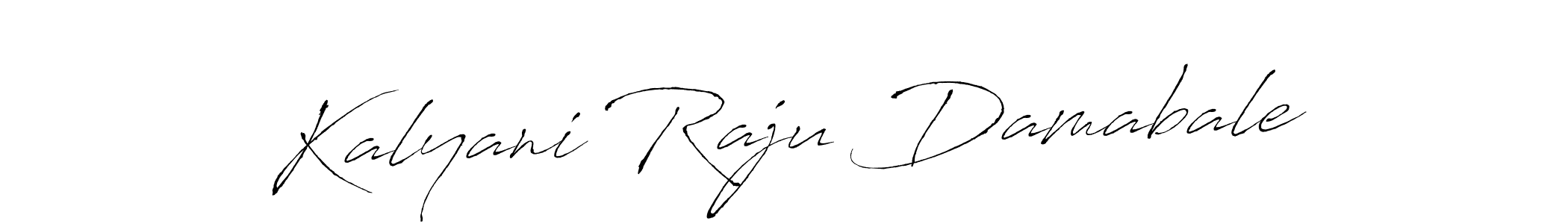 This is the best signature style for the Kalyani Raju Damabale name. Also you like these signature font (Antro_Vectra). Mix name signature. Kalyani Raju Damabale signature style 6 images and pictures png