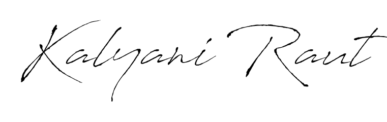 Upgrade your professional image with Kalyani Raut signature created with Antro_Vectra font. Fast, free, and watermark-free download. Kalyani Raut signature style 6 images and pictures png