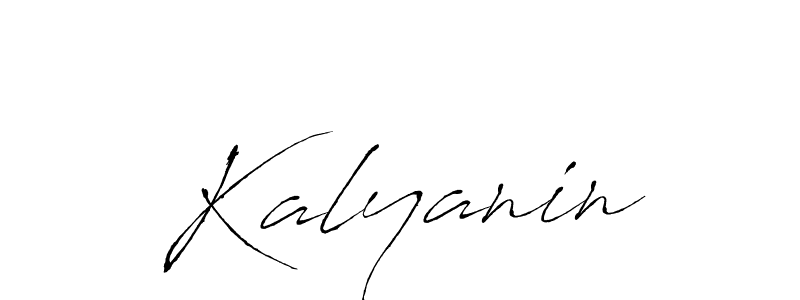 Also we have Kalyanin name is the best signature style. Create professional handwritten signature collection using Antro_Vectra autograph style. Kalyanin signature style 6 images and pictures png