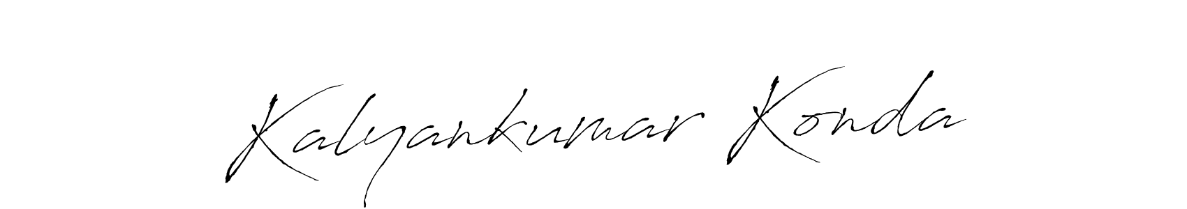 This is the best signature style for the Kalyankumar Konda name. Also you like these signature font (Antro_Vectra). Mix name signature. Kalyankumar Konda signature style 6 images and pictures png