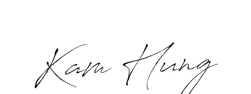 This is the best signature style for the Kam Hung name. Also you like these signature font (Antro_Vectra). Mix name signature. Kam Hung signature style 6 images and pictures png