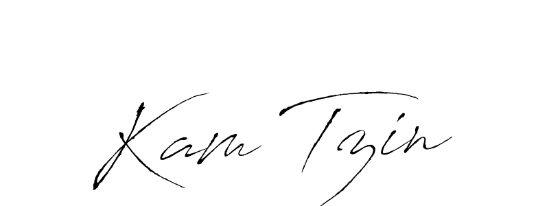 Also we have Kam Tzin name is the best signature style. Create professional handwritten signature collection using Antro_Vectra autograph style. Kam Tzin signature style 6 images and pictures png