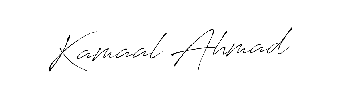 The best way (Antro_Vectra) to make a short signature is to pick only two or three words in your name. The name Kamaal Ahmad include a total of six letters. For converting this name. Kamaal Ahmad signature style 6 images and pictures png