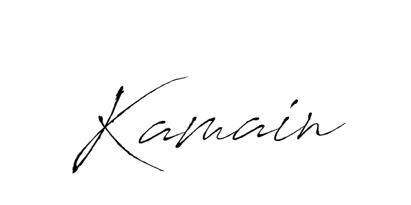 Also You can easily find your signature by using the search form. We will create Kamain name handwritten signature images for you free of cost using Antro_Vectra sign style. Kamain signature style 6 images and pictures png
