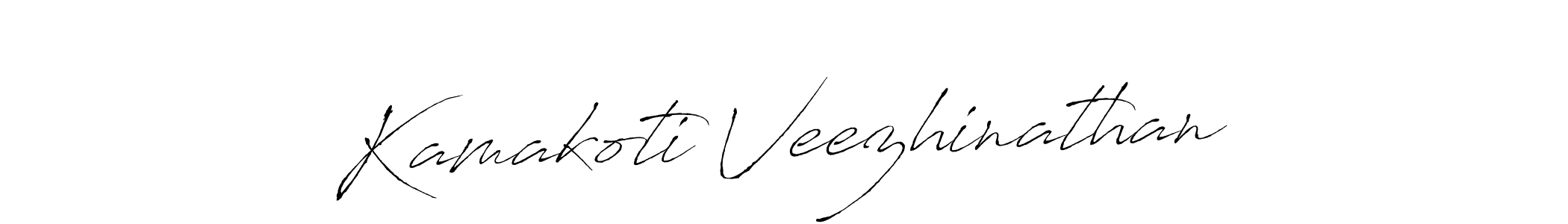 It looks lik you need a new signature style for name Kamakoti Veezhinathan. Design unique handwritten (Antro_Vectra) signature with our free signature maker in just a few clicks. Kamakoti Veezhinathan signature style 6 images and pictures png