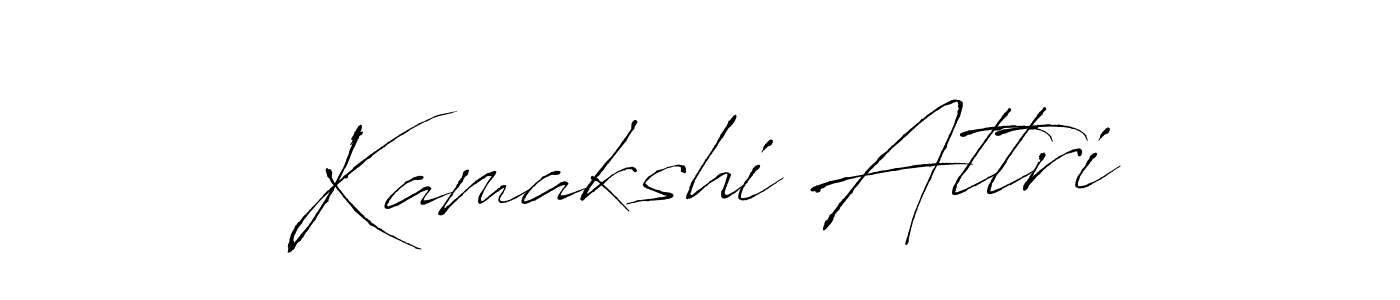 It looks lik you need a new signature style for name Kamakshi Attri. Design unique handwritten (Antro_Vectra) signature with our free signature maker in just a few clicks. Kamakshi Attri signature style 6 images and pictures png