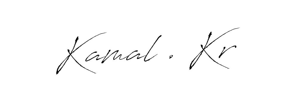 It looks lik you need a new signature style for name Kamal . Kr. Design unique handwritten (Antro_Vectra) signature with our free signature maker in just a few clicks. Kamal . Kr signature style 6 images and pictures png