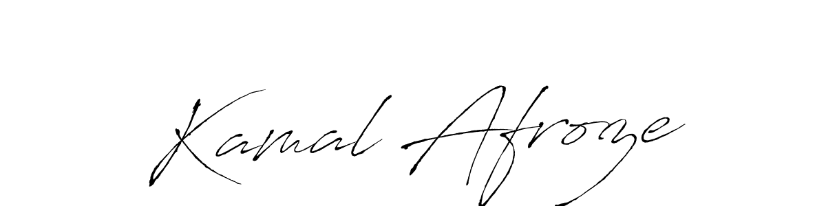 It looks lik you need a new signature style for name Kamal Afroze. Design unique handwritten (Antro_Vectra) signature with our free signature maker in just a few clicks. Kamal Afroze signature style 6 images and pictures png