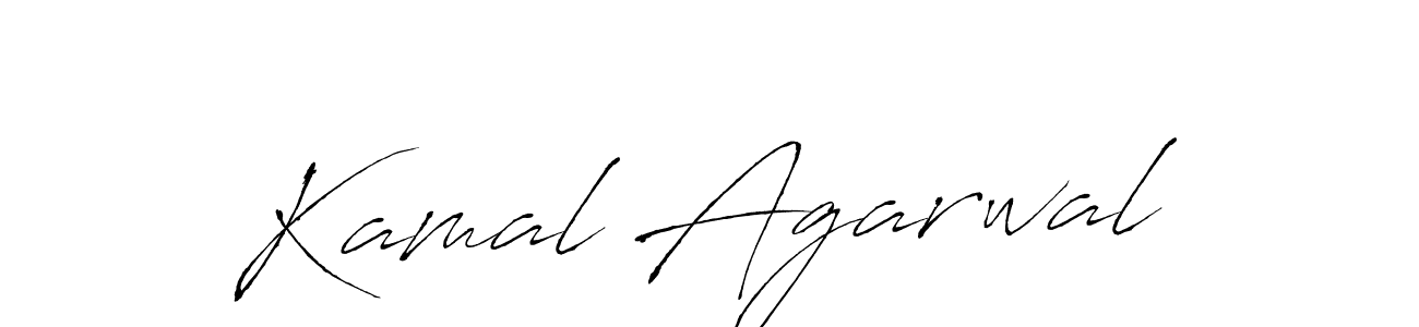 Use a signature maker to create a handwritten signature online. With this signature software, you can design (Antro_Vectra) your own signature for name Kamal Agarwal. Kamal Agarwal signature style 6 images and pictures png