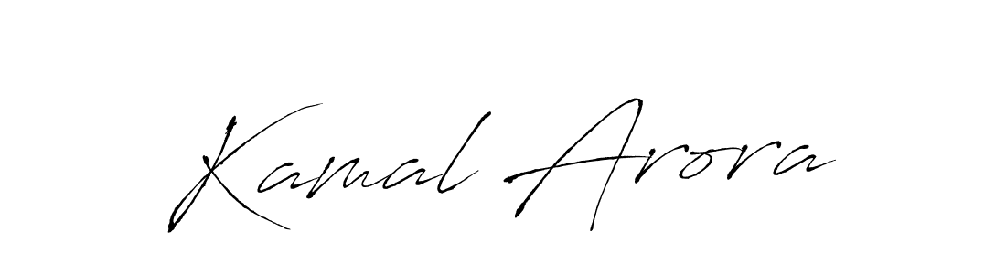 Make a beautiful signature design for name Kamal Arora. Use this online signature maker to create a handwritten signature for free. Kamal Arora signature style 6 images and pictures png