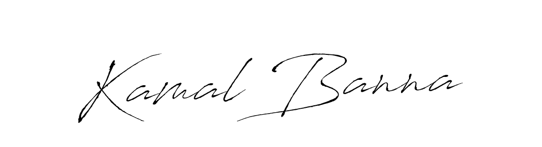 Antro_Vectra is a professional signature style that is perfect for those who want to add a touch of class to their signature. It is also a great choice for those who want to make their signature more unique. Get Kamal Banna name to fancy signature for free. Kamal Banna signature style 6 images and pictures png