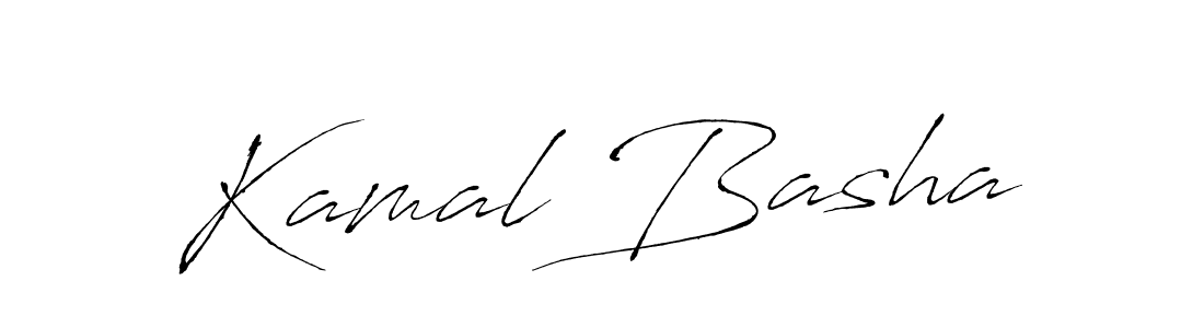 Use a signature maker to create a handwritten signature online. With this signature software, you can design (Antro_Vectra) your own signature for name Kamal Basha. Kamal Basha signature style 6 images and pictures png