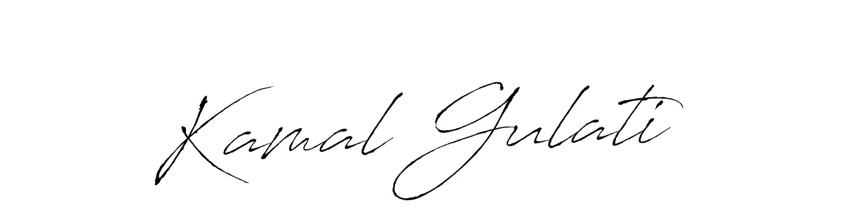 Also we have Kamal Gulati name is the best signature style. Create professional handwritten signature collection using Antro_Vectra autograph style. Kamal Gulati signature style 6 images and pictures png