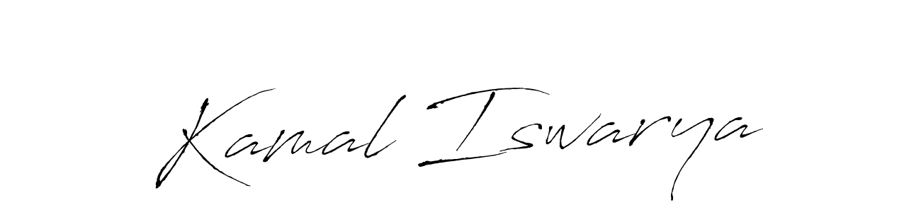 You can use this online signature creator to create a handwritten signature for the name Kamal Iswarya. This is the best online autograph maker. Kamal Iswarya signature style 6 images and pictures png