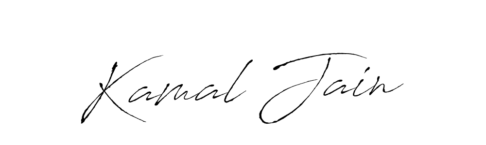 Kamal Jain stylish signature style. Best Handwritten Sign (Antro_Vectra) for my name. Handwritten Signature Collection Ideas for my name Kamal Jain. Kamal Jain signature style 6 images and pictures png