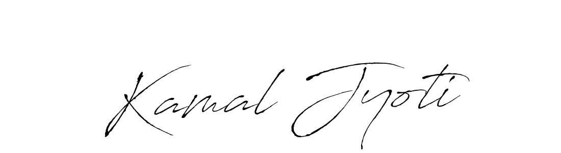 Design your own signature with our free online signature maker. With this signature software, you can create a handwritten (Antro_Vectra) signature for name Kamal Jyoti. Kamal Jyoti signature style 6 images and pictures png