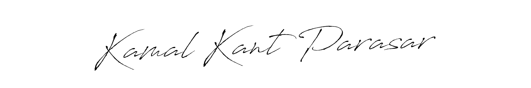 Use a signature maker to create a handwritten signature online. With this signature software, you can design (Antro_Vectra) your own signature for name Kamal Kant Parasar. Kamal Kant Parasar signature style 6 images and pictures png