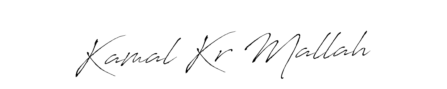 This is the best signature style for the Kamal Kr Mallah name. Also you like these signature font (Antro_Vectra). Mix name signature. Kamal Kr Mallah signature style 6 images and pictures png