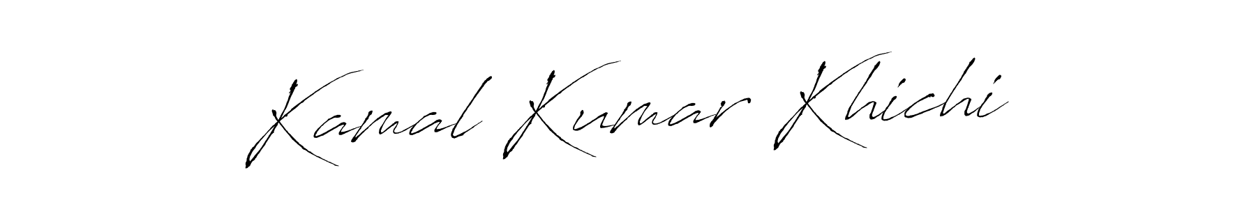 Make a beautiful signature design for name Kamal Kumar Khichi. Use this online signature maker to create a handwritten signature for free. Kamal Kumar Khichi signature style 6 images and pictures png