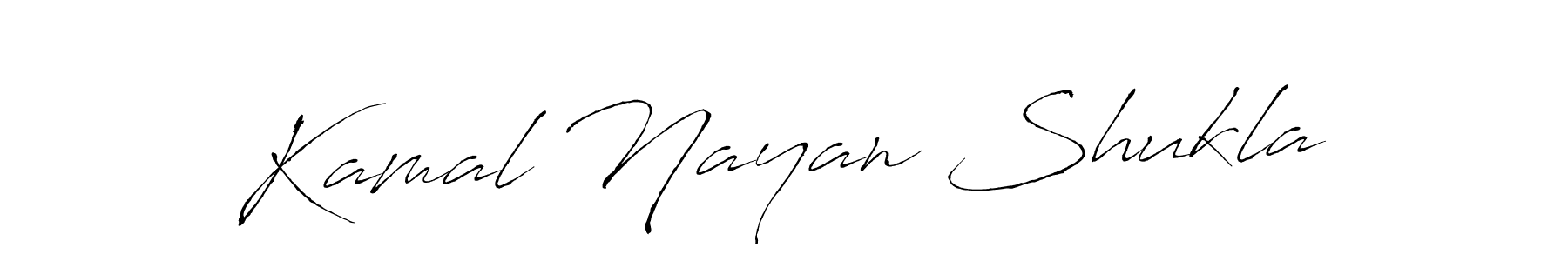 It looks lik you need a new signature style for name Kamal Nayan Shukla. Design unique handwritten (Antro_Vectra) signature with our free signature maker in just a few clicks. Kamal Nayan Shukla signature style 6 images and pictures png
