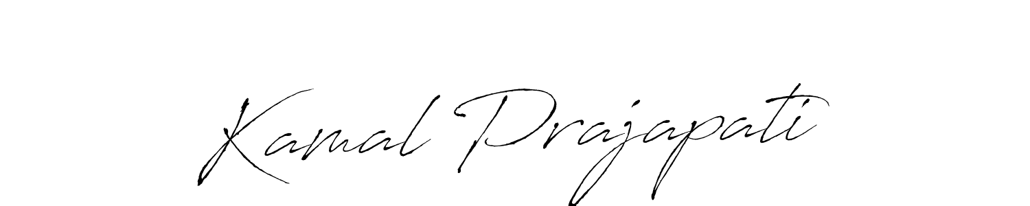 The best way (Antro_Vectra) to make a short signature is to pick only two or three words in your name. The name Kamal Prajapati include a total of six letters. For converting this name. Kamal Prajapati signature style 6 images and pictures png