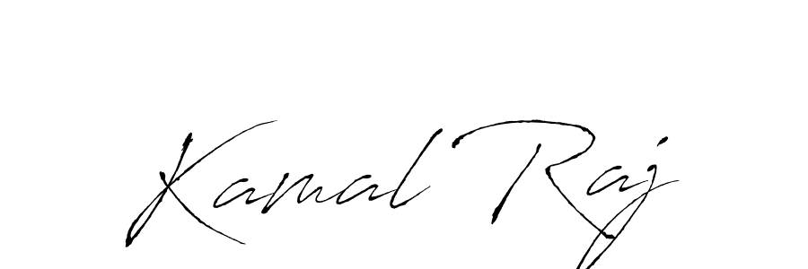 Create a beautiful signature design for name Kamal Raj. With this signature (Antro_Vectra) fonts, you can make a handwritten signature for free. Kamal Raj signature style 6 images and pictures png