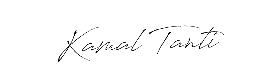 Also You can easily find your signature by using the search form. We will create Kamal Tanti name handwritten signature images for you free of cost using Antro_Vectra sign style. Kamal Tanti signature style 6 images and pictures png