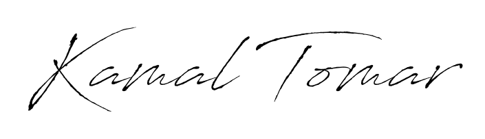 Make a beautiful signature design for name Kamal Tomar. Use this online signature maker to create a handwritten signature for free. Kamal Tomar signature style 6 images and pictures png