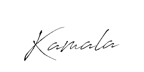 How to make Kamala; Kamla signature? Antro_Vectra is a professional autograph style. Create handwritten signature for Kamala; Kamla name. Kamala; Kamla signature style 6 images and pictures png