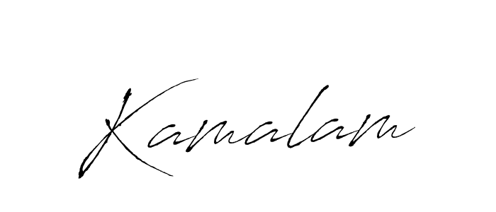 Antro_Vectra is a professional signature style that is perfect for those who want to add a touch of class to their signature. It is also a great choice for those who want to make their signature more unique. Get Kamalam name to fancy signature for free. Kamalam signature style 6 images and pictures png