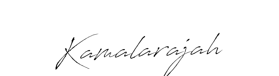 Design your own signature with our free online signature maker. With this signature software, you can create a handwritten (Antro_Vectra) signature for name Kamalarajah. Kamalarajah signature style 6 images and pictures png