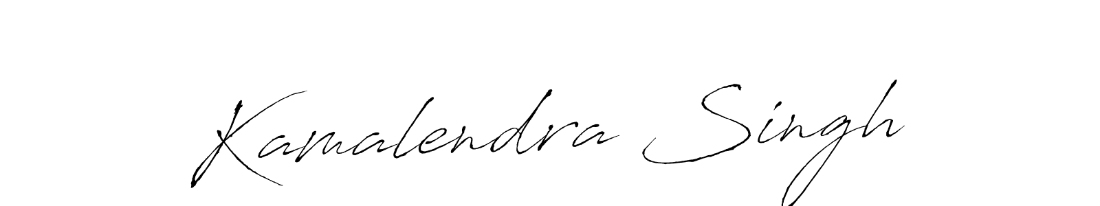 You should practise on your own different ways (Antro_Vectra) to write your name (Kamalendra Singh) in signature. don't let someone else do it for you. Kamalendra Singh signature style 6 images and pictures png