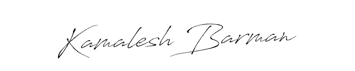 Use a signature maker to create a handwritten signature online. With this signature software, you can design (Antro_Vectra) your own signature for name Kamalesh Barman. Kamalesh Barman signature style 6 images and pictures png