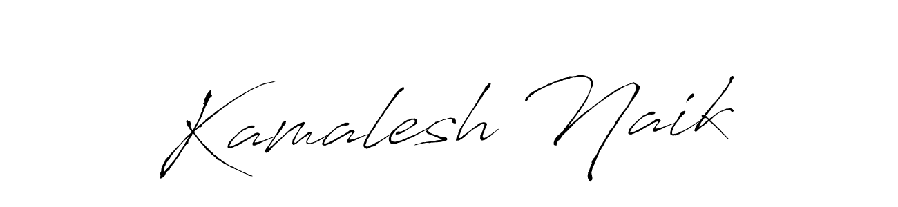 How to make Kamalesh Naik signature? Antro_Vectra is a professional autograph style. Create handwritten signature for Kamalesh Naik name. Kamalesh Naik signature style 6 images and pictures png